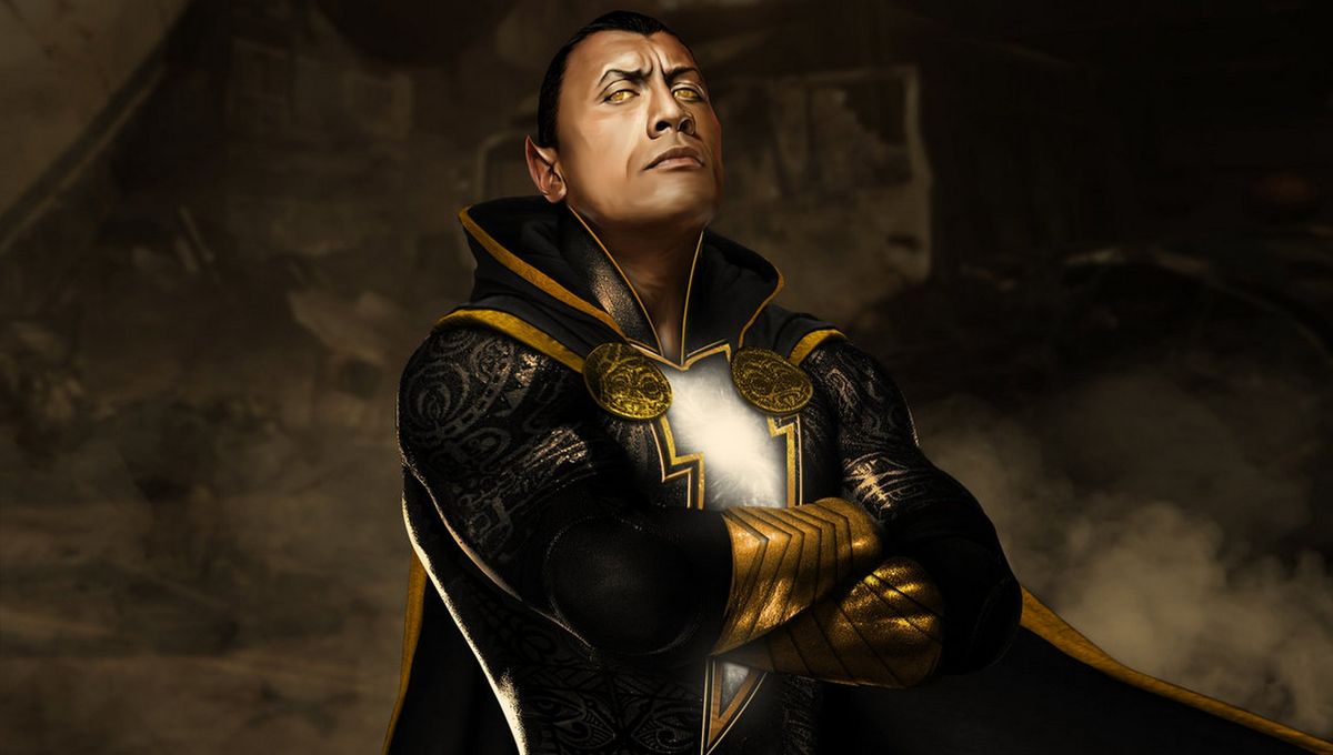 Resultado de imagem para black adam the rock