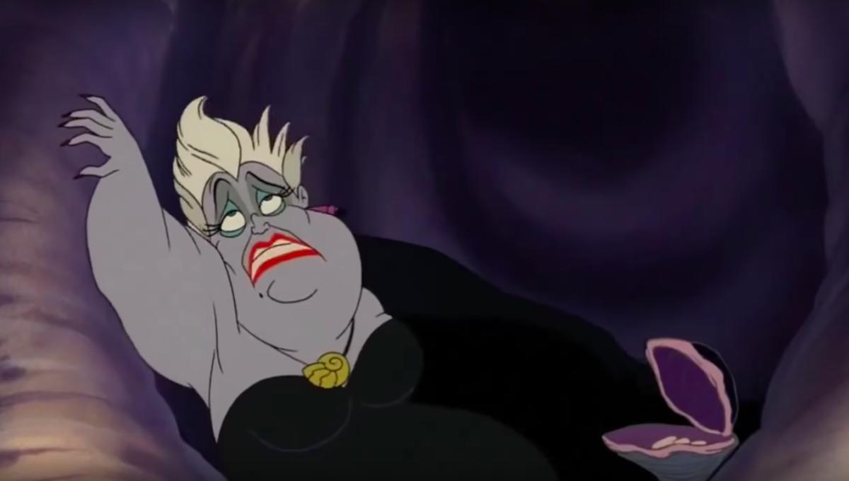 Poor unfortunate soul: Ursula's head falls off at Disneyland attraction