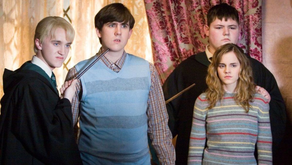 Harry Potters Emma Watson Tom Felton And Matthew Lewis Reunite