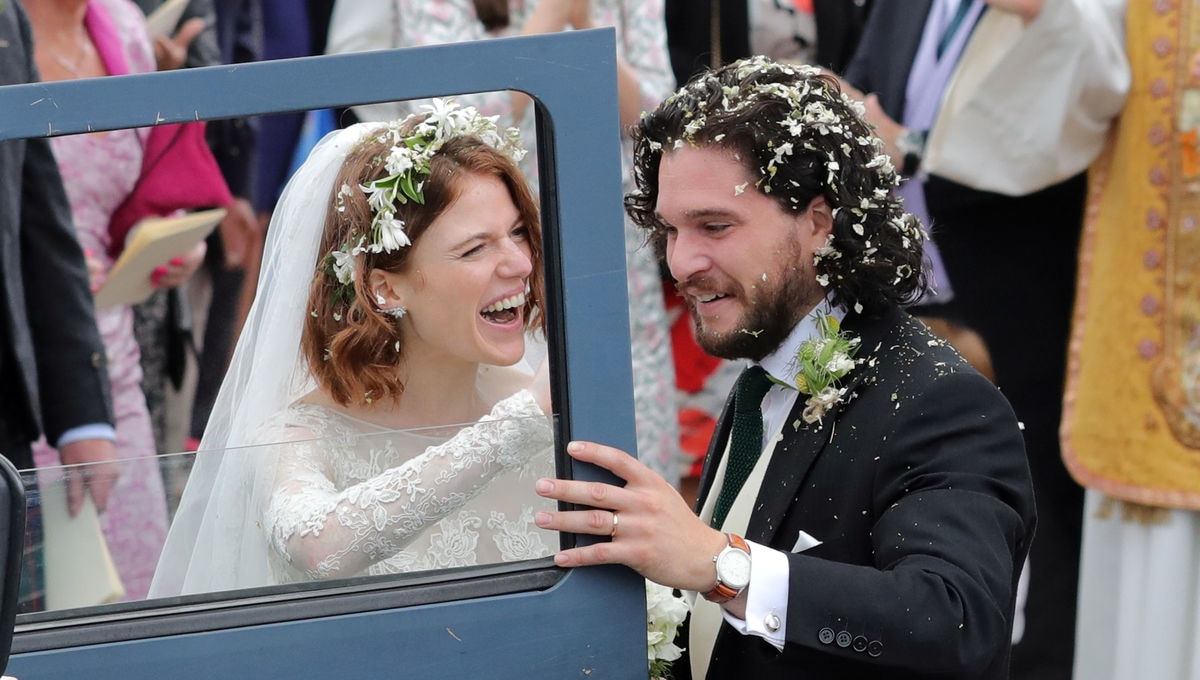 Kit Harington And Rose Leslie S Wedding Is Game Of Thrones Fanfic