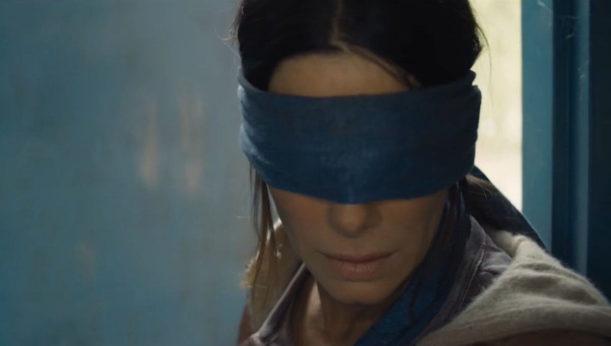 Bird Box's Sandra Bullock is flying blind in this 