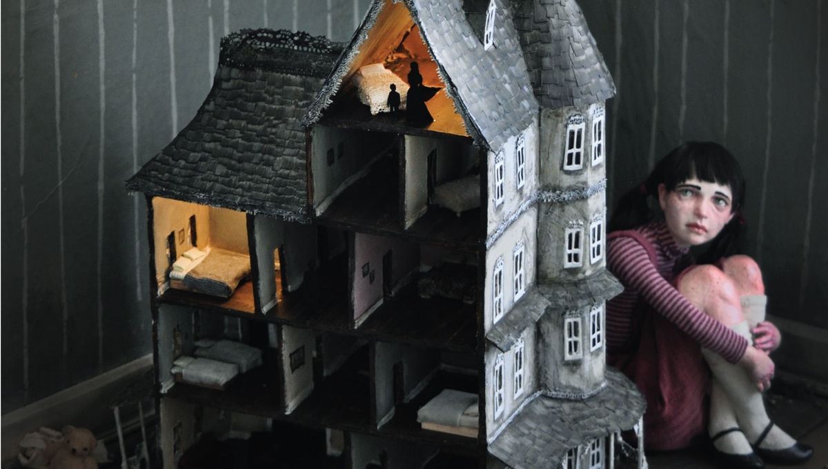 scary doll house