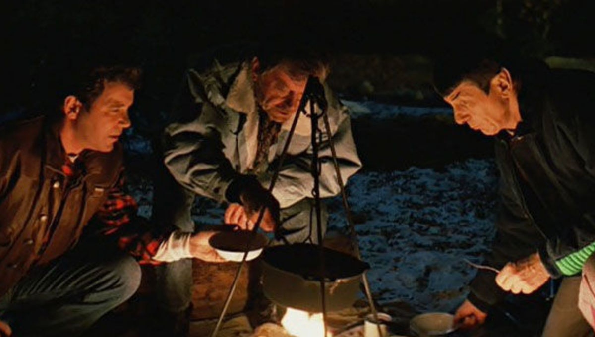 star trek v campfire