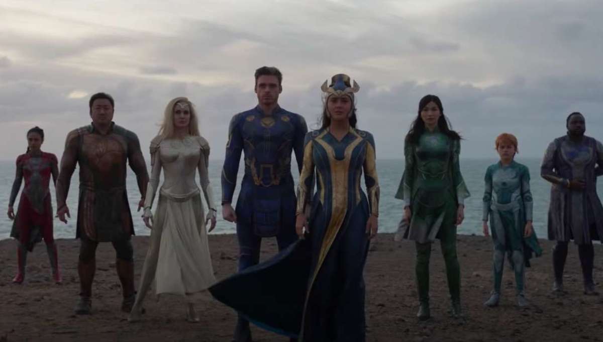 Eternals Trailer Angelina Jolie Leads A Race Of Immortal Aliens In First Trailer