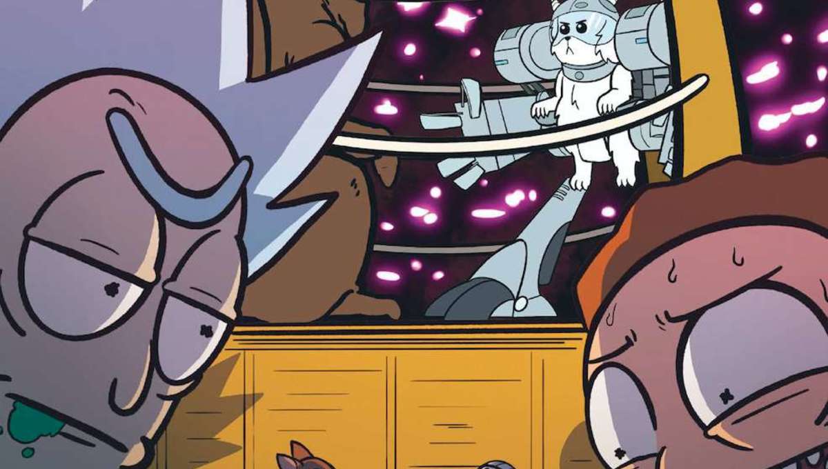 Preview Of Oni Press Rick And Morty Presents Snuffles Goes To War