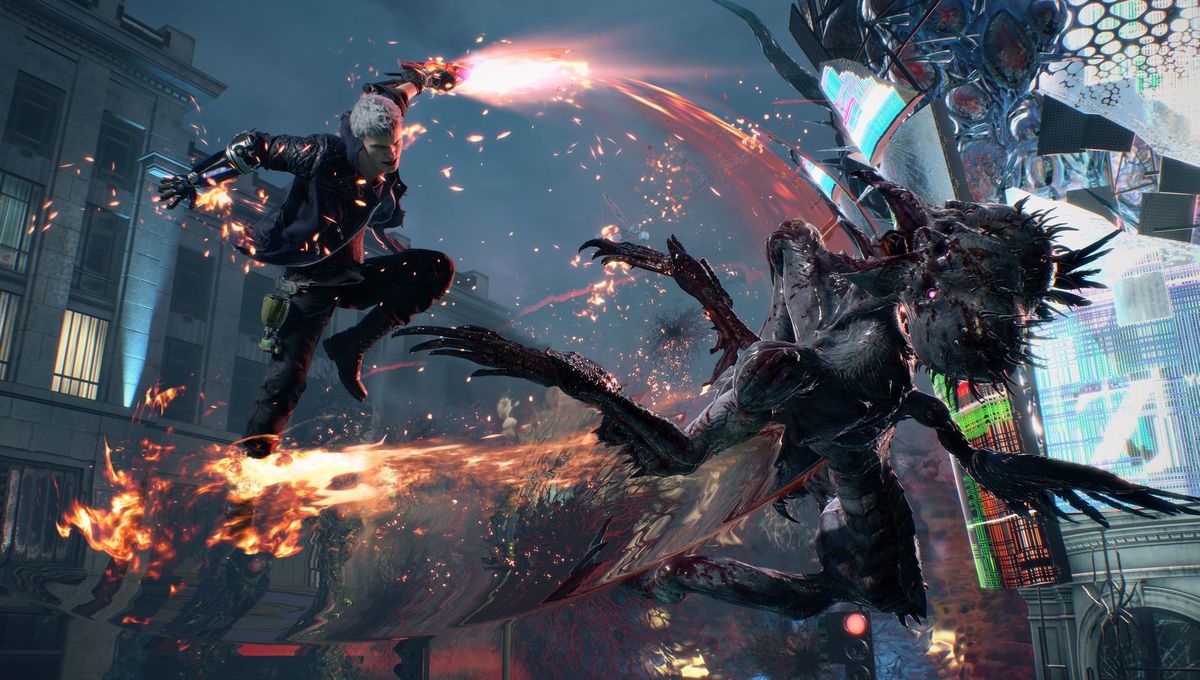 Devil May Cry 5 Introduces A Badass New Female Partner For Nero