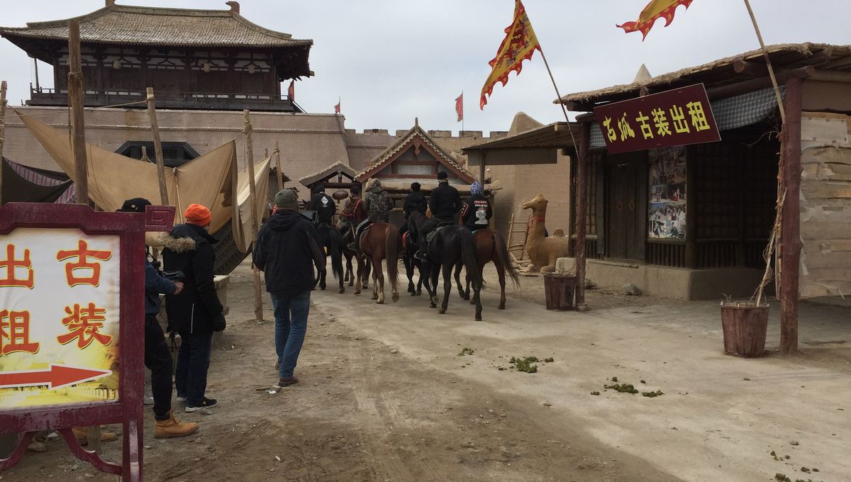 Visiting Dunhuang A 30 Year Old Set For A 1000 Year Old - 