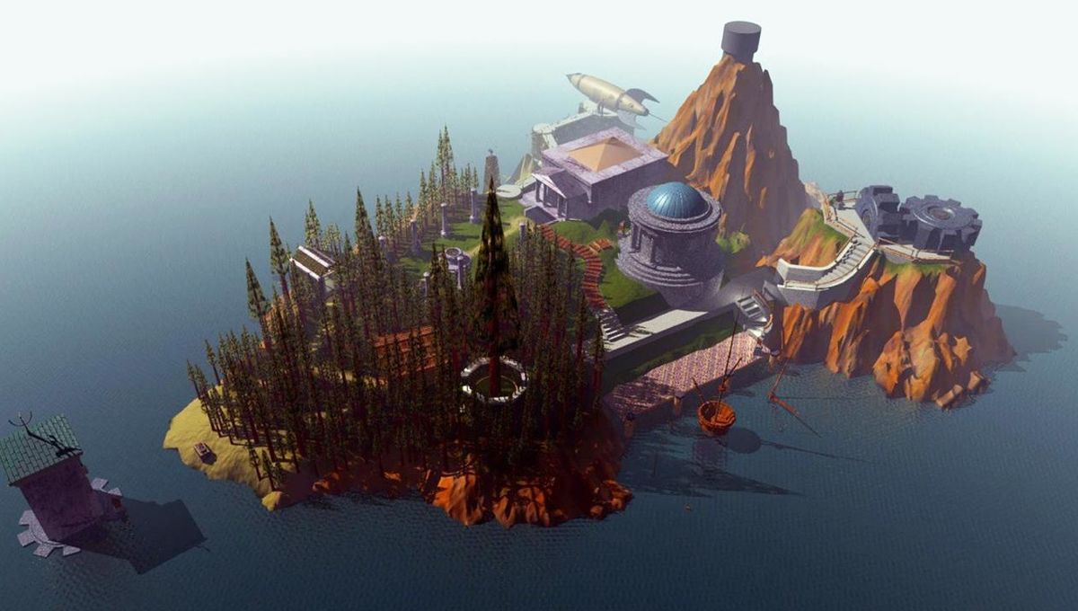 puzzle game archaeological dig like myst pc