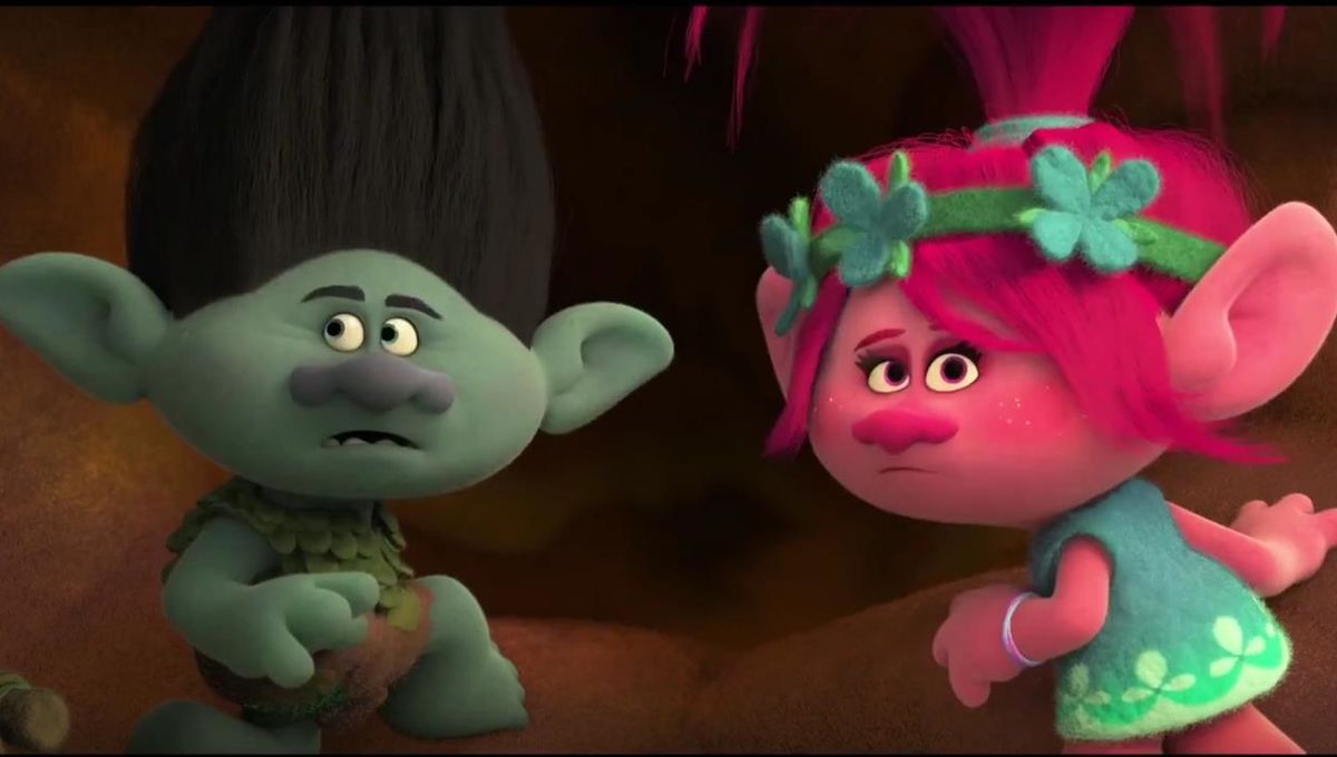 Find your happy place with this first trailer for DreamWorks' Trolls ...