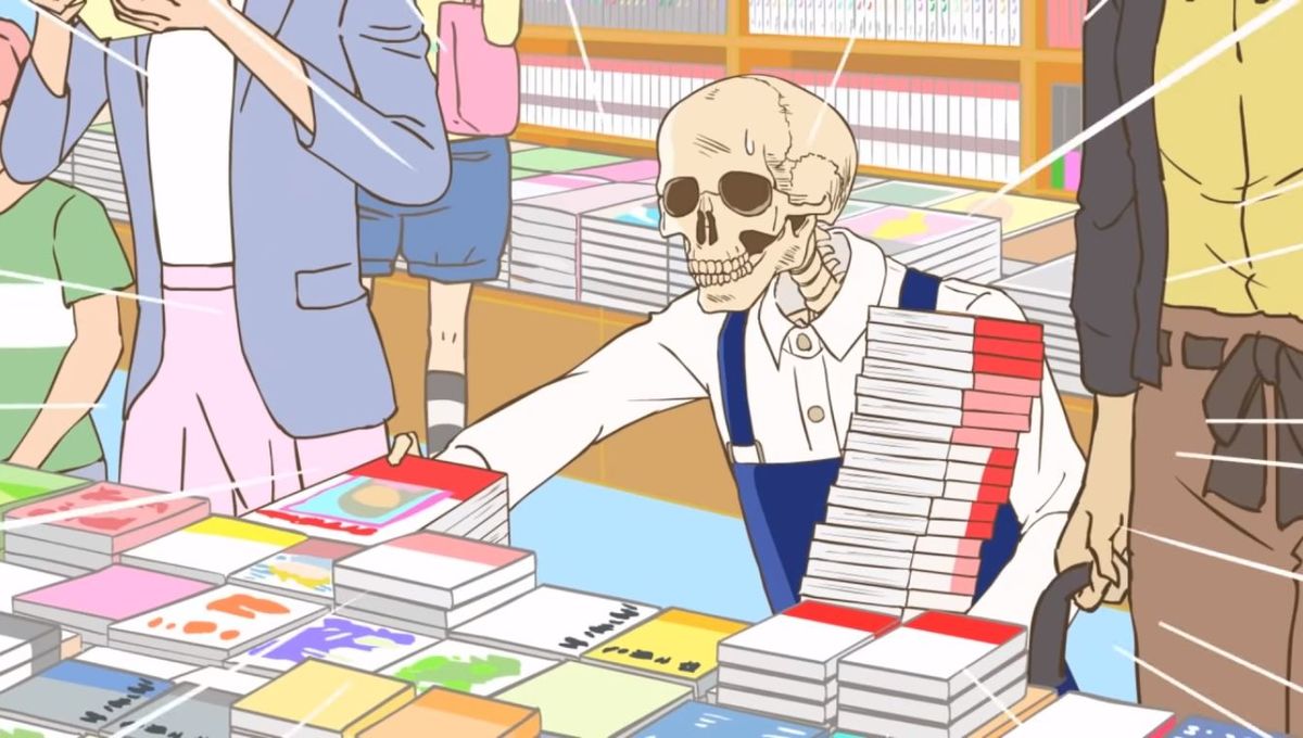 Gaikotsu Shotenin Honda San Is About A Skeleton Who Works At A