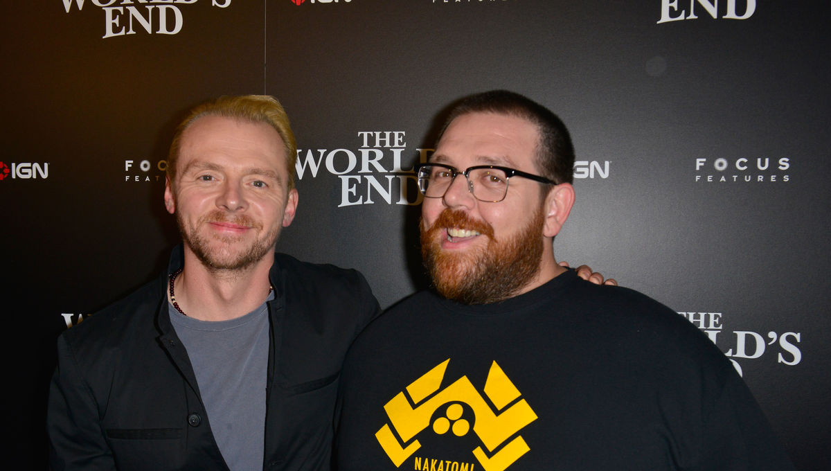 Svalta Nick Frost Simon Pegg Making A Slasher Movie