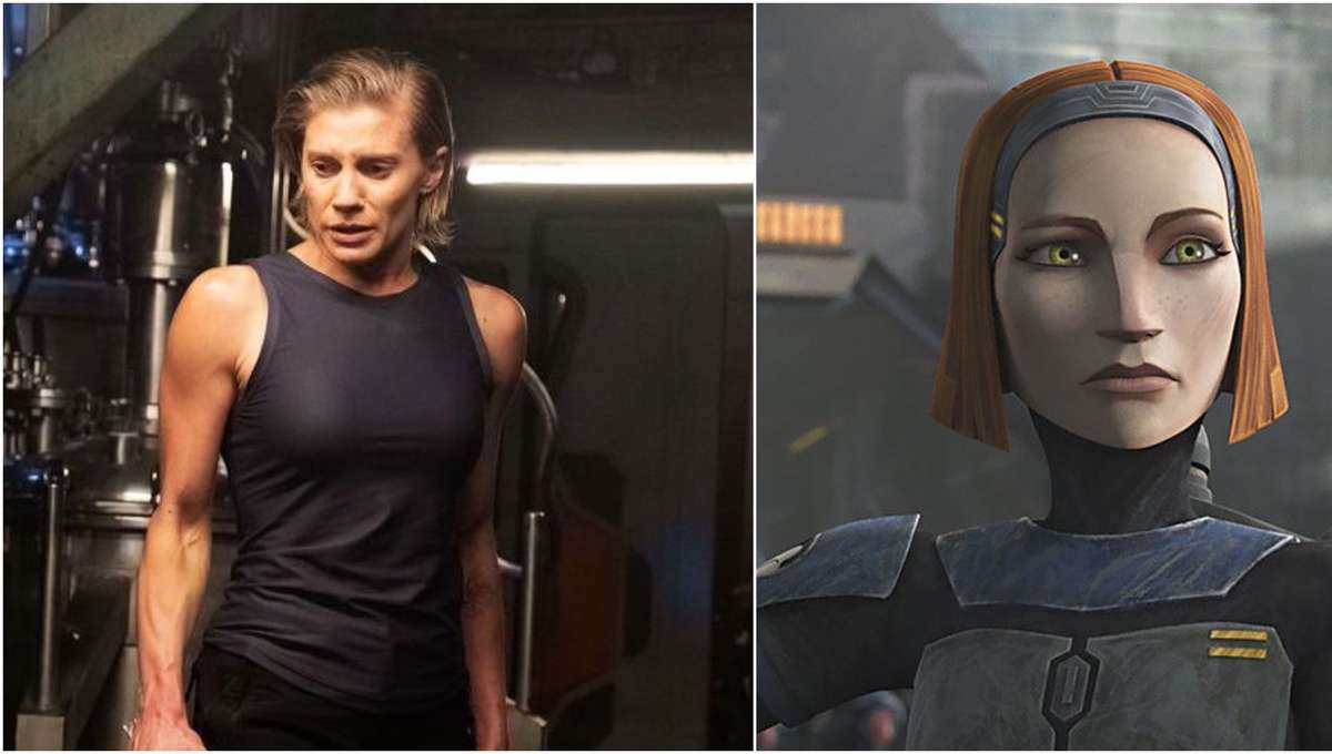 The Mandalorian Nabs Battlestar Galactica S Katee Sackhoff For Live Action Bo Katan Kryze