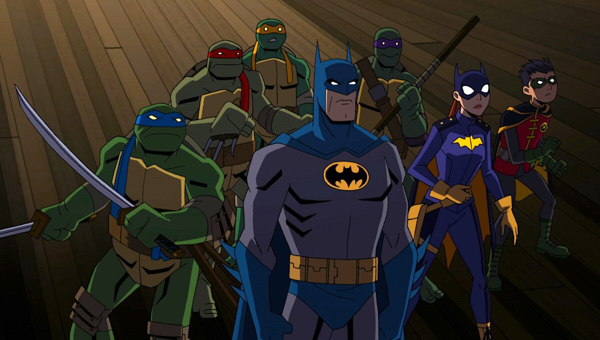 Exclusive Batman And The Teenage Mutant Ninja Turtles Meet In Their First Animated Movie Crossover