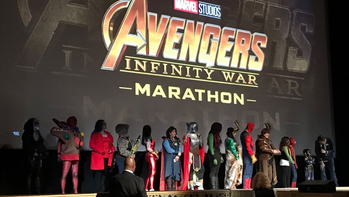 El capitan theater fan event for infinity wars