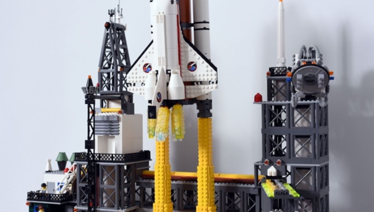 lego space shuttle launch