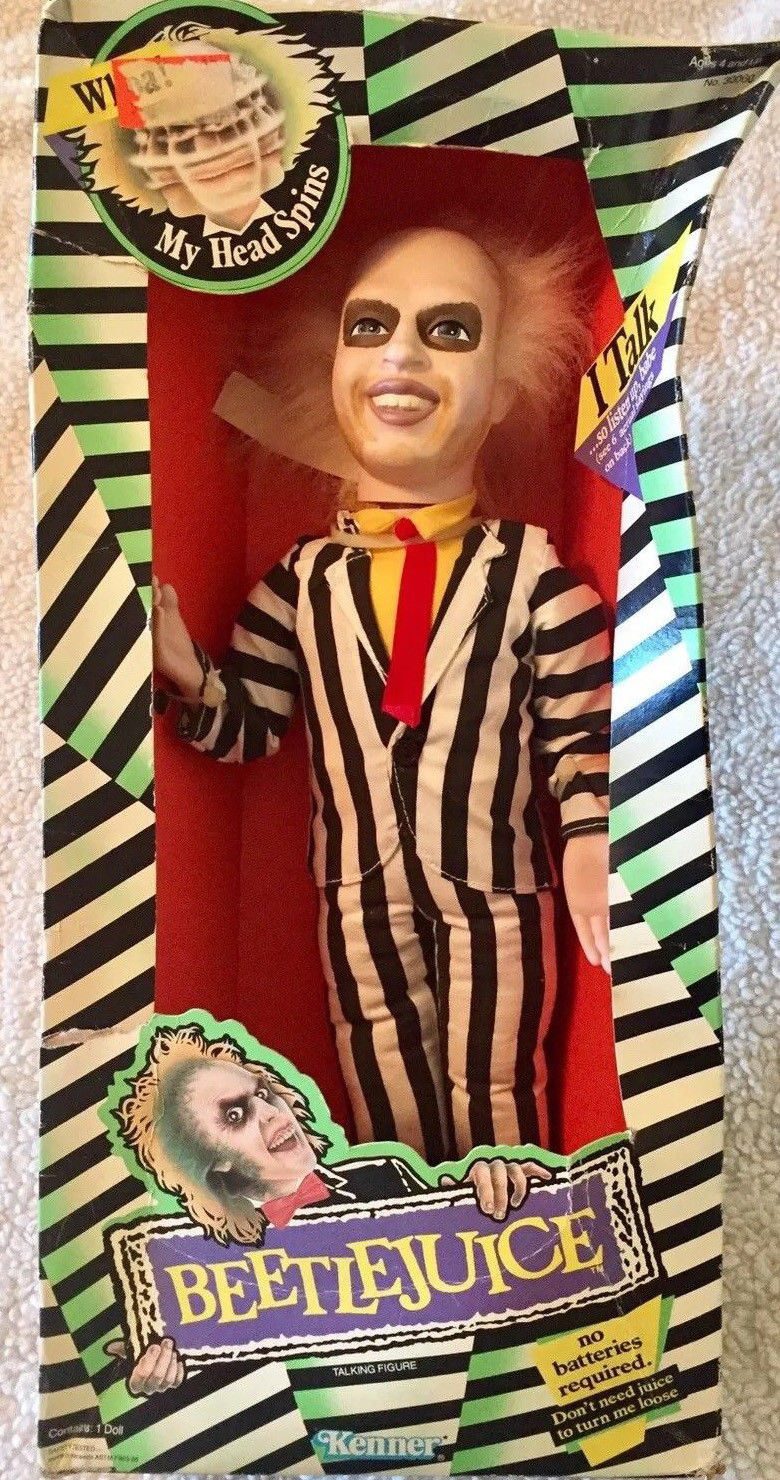 beetlejuice talking doll