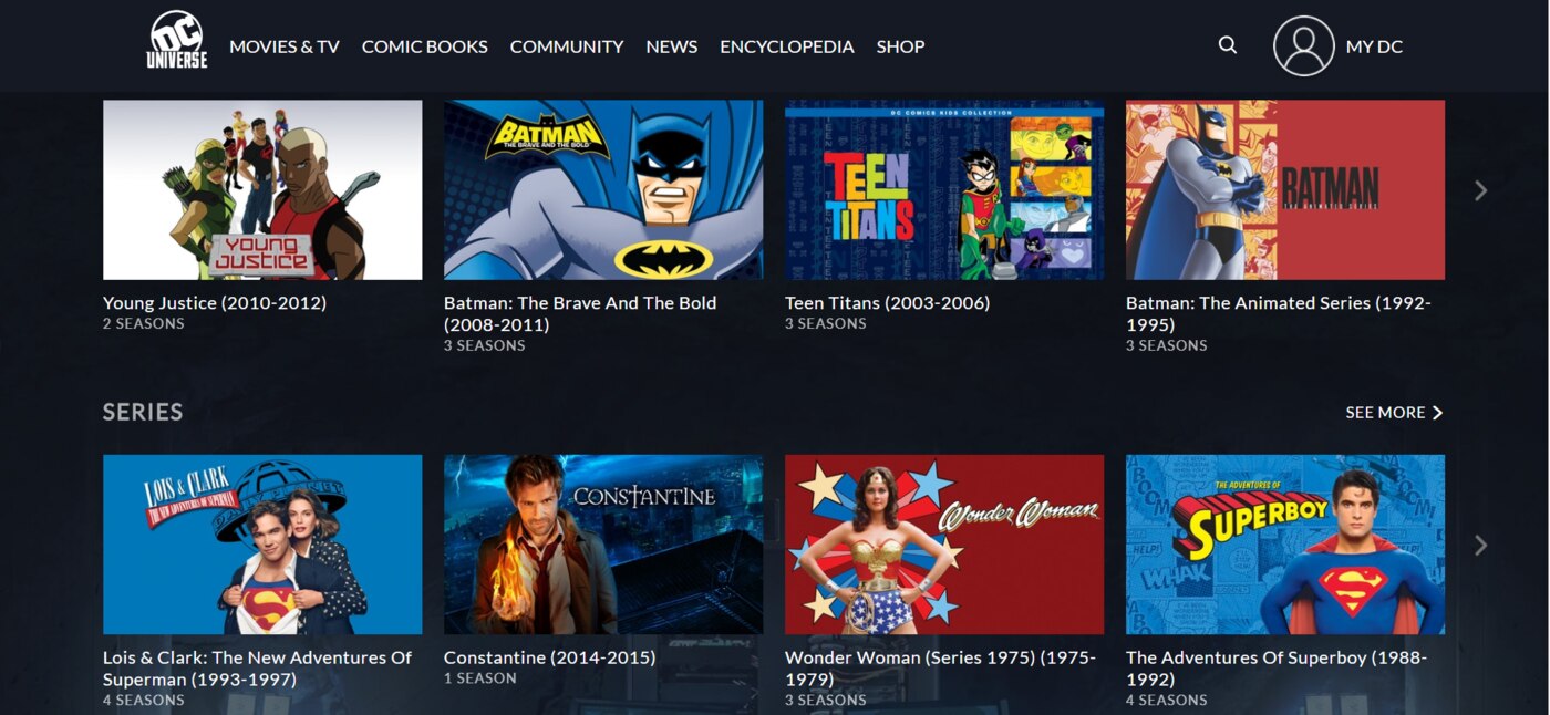 Your Guide To The Dc Universe Streaming Service Your Guide - 