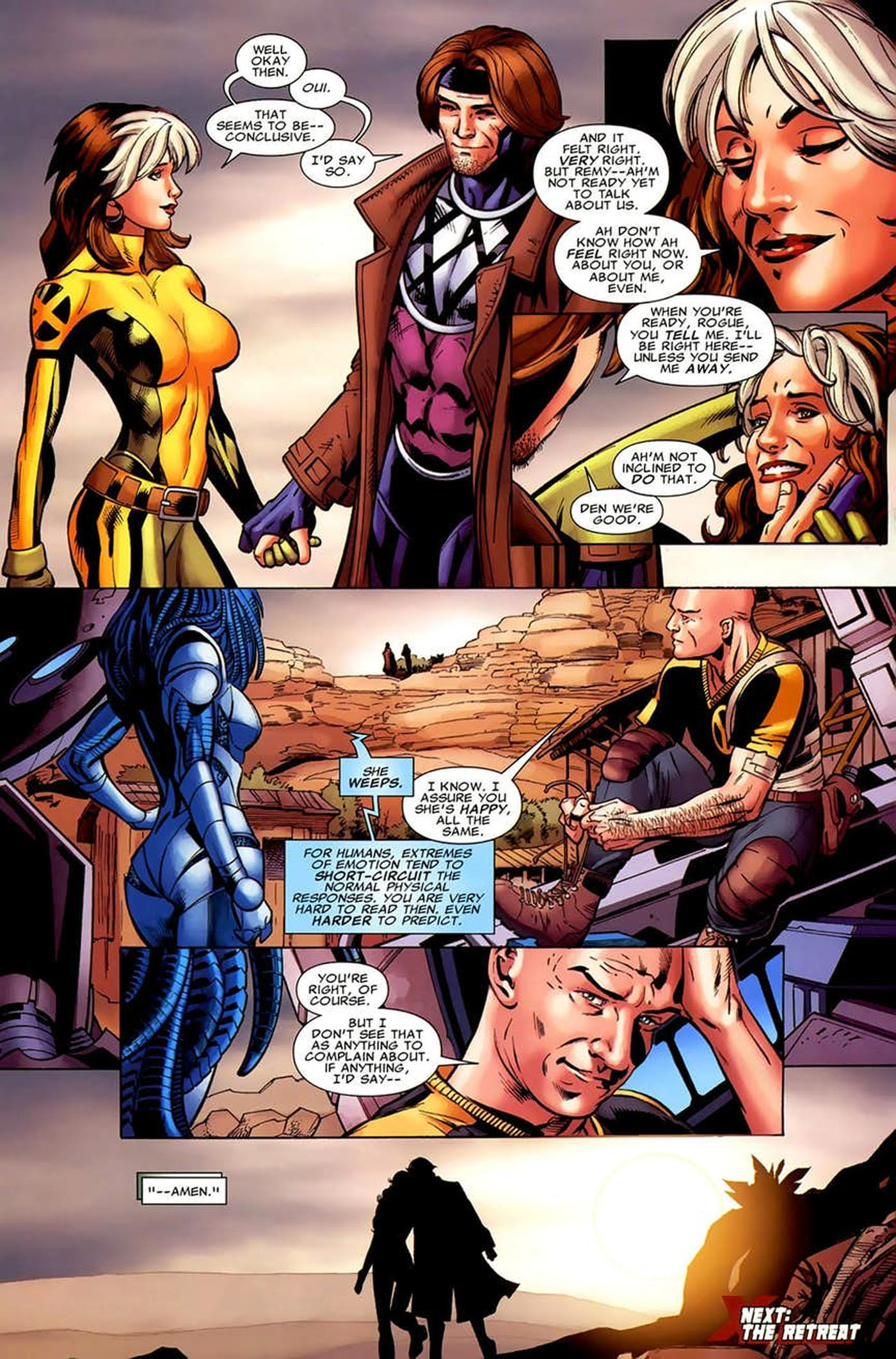 1400px x 2124px - X-Men: Rogue and Gambit's greatest X-rated romantic moments ...