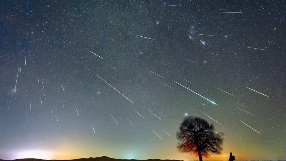 Geminid meteor shower