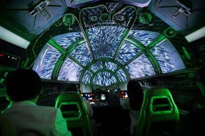 Star Wars Land Millennium Falcon