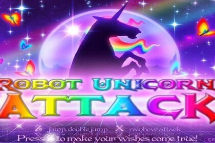 Robot Unicorn Attack hero