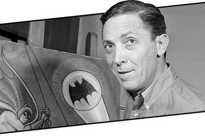 Batman co-creator Bob Kane in 1989