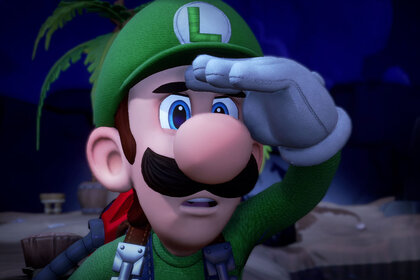 Luigi in Luigis Mansion 3