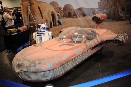 Star Wars landspeeder