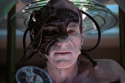 Picard as Borg