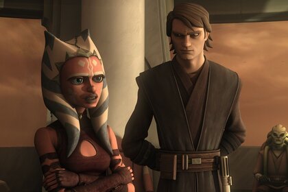 Anakin and Ahsoka Star Wars The Clone Wars