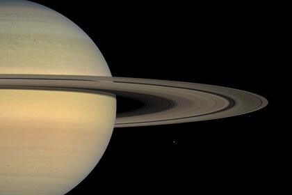 NASA image of Saturn