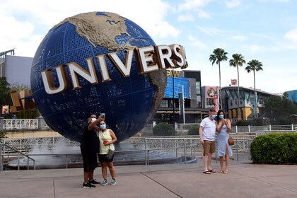 Universal Orlando CityWalk Begins to Reopen in Orlando, US