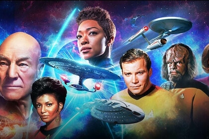 Cast banner for Star Trek Day Celebration 2020