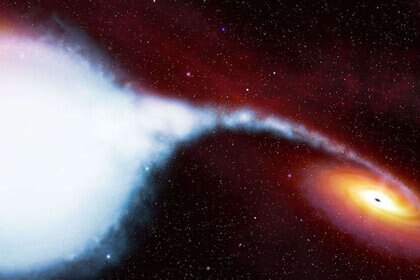 Cygnus X-1 binary star system