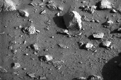 rocks on Mars