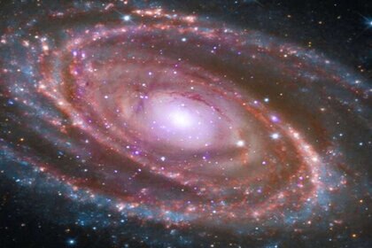 M81 spiral galaxy