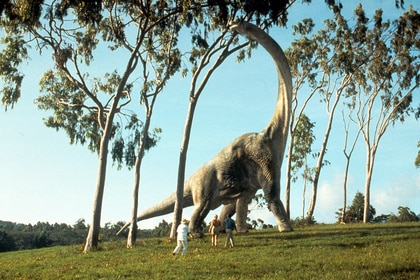 Jurassic Park brontosaurus GETTY