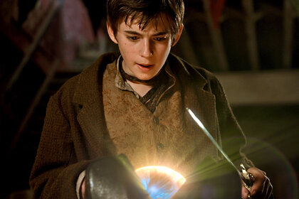 Charlie Rowe in Neverland.