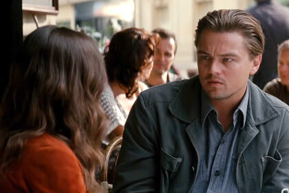 Leonardo DiCaprio in the movie Inception (2010)