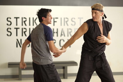 William Zabka, Xolo Mariduena in Cobra Kai 