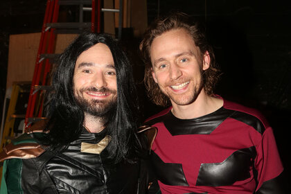 Tom Hiddleston and Charlie Cox Halloween Getty