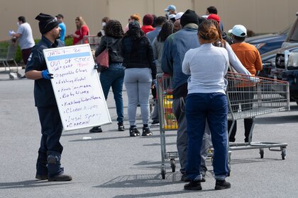 Costco lines via Getty Images