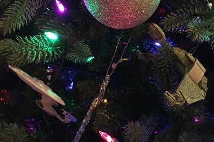 Klingons are always waging a war on Christmas. Credit: Phil Plait