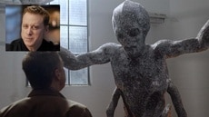 Behind the Scenes of Resident Alien Season 2, Ep. 7's Alien Statue & More