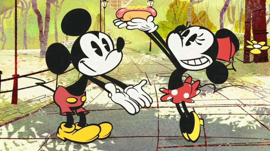 why mickey mouse wears gloves