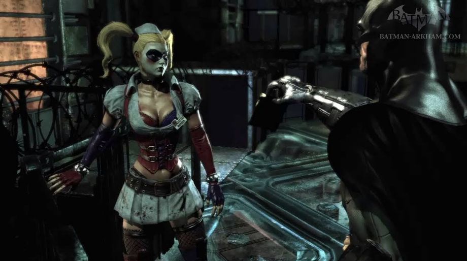 harley quinn arkham asylum hot