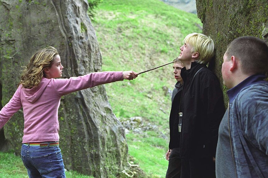 Harry Potter's Tom Felton and Emma Watson reunite for pajama party
