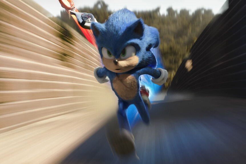 Running from the pain and light, Sonic the Hedgehog