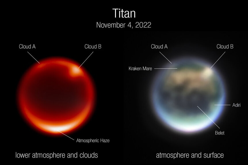 22 years of winter doesn't even happen in Game of Thrones, but on Saturn's  moon Titan