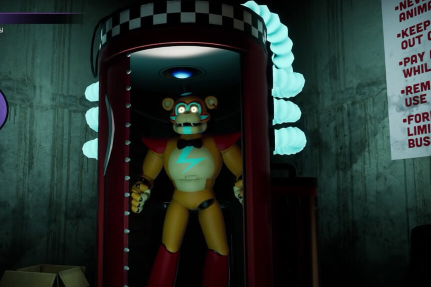 Five Nights at Freddy's: Security Breach Out in Late 2021